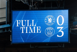 Chelsea vs PSG 0-3 Les Parisiens Lolos ke Perempatfinal dengan Agregat Telak 8-2