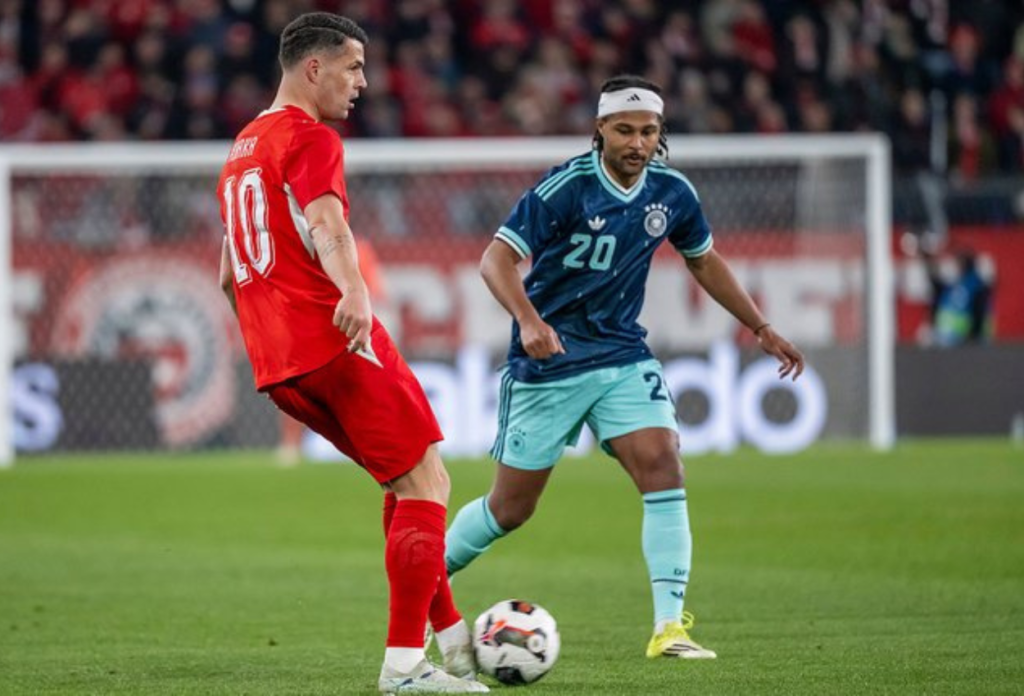 Jerman vs Swiss 4-3 Brace Florian Writz Bawa Der Panzer Menang