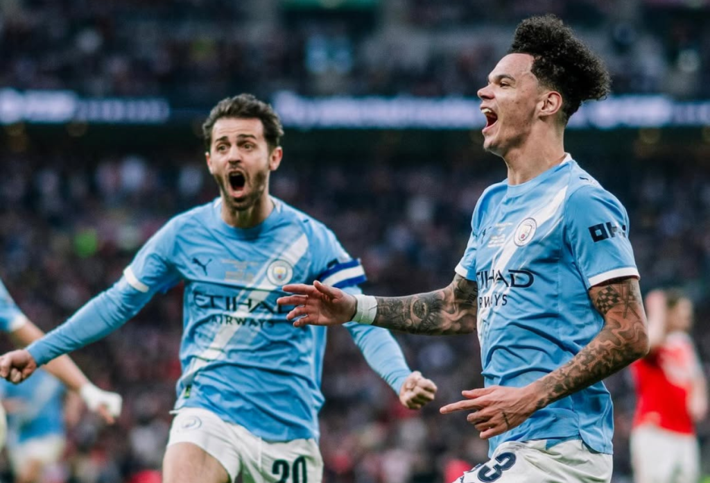 Rapor Man City vs Arsenal Bek Kiri O'Reilly Tampil Gemilang