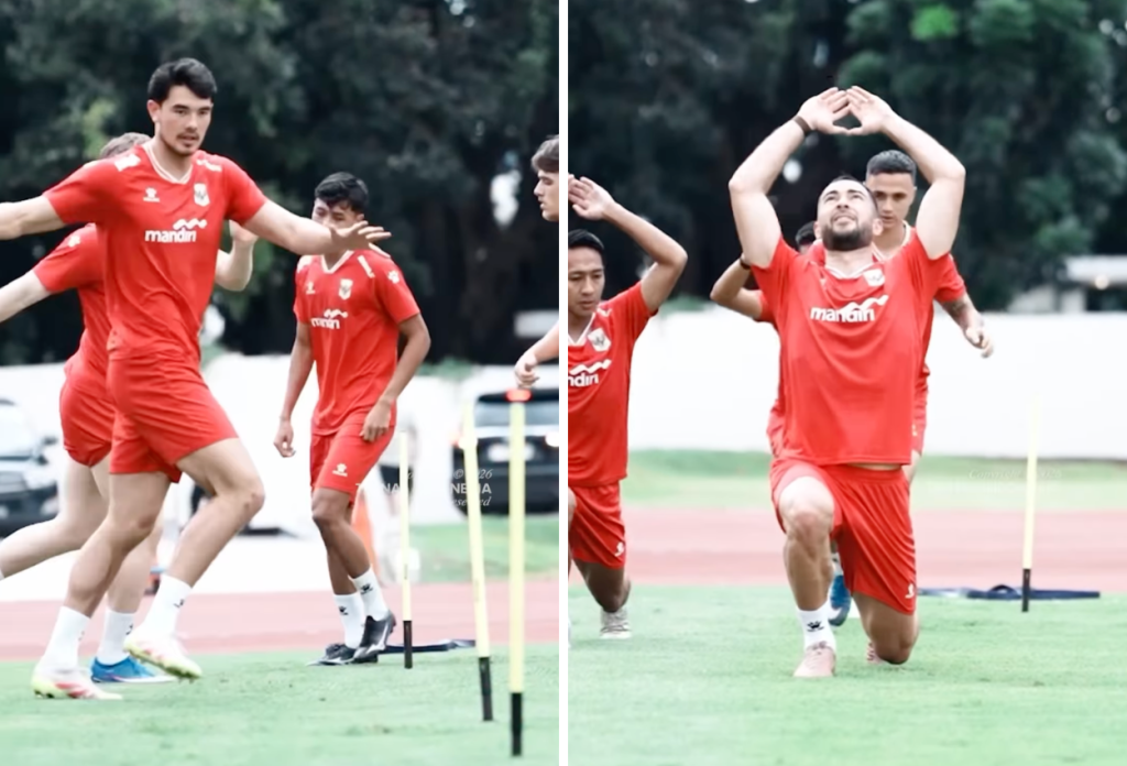 Timnas Indonesia Gelar Sesi Latihan Perdana, 15 Pemain Hadir Termasuk Elkan Baggott