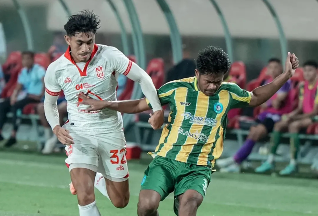 PSBS Biak vs Malut United 0-7 Laskar Kie Raha Pesta Gol Tanpa Balas