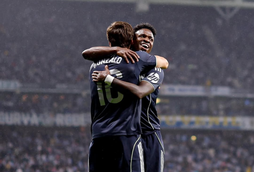Espanyol vs Real Madrid 0-2 Brace Vinicius Tunda Pesta Juara Barcelona